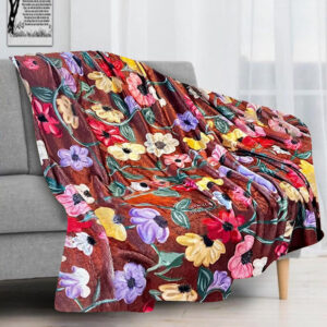 Eras Tour Piano Floral Blanket