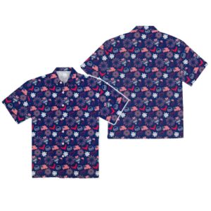 Erie SeaWolves Patriotic Button-Up Hawaiian Shirt 2025 Giveaway