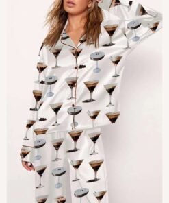 Espresso Martini Cocktail Pajama Set