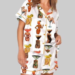 Espresso Martini Short Sleeve Pajama Set