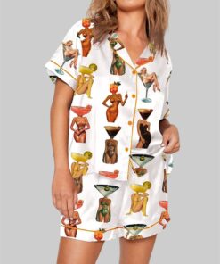 Espresso Martini Short Sleeve Pajama Set