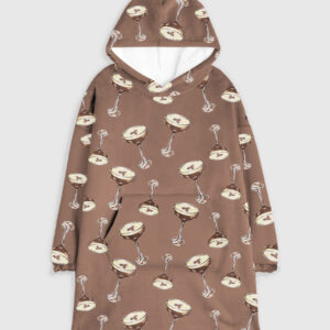 Espresso Martini Wedding Drink Flannel Blanket Hoodie