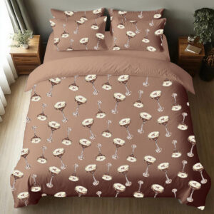 Espresso Martini Wedding Drink Four-Piece Bedding Set