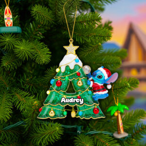 Alternative view of Experiment Alphabet Christmas Ornament Personalized Gifts For Fans 02HYDT030925