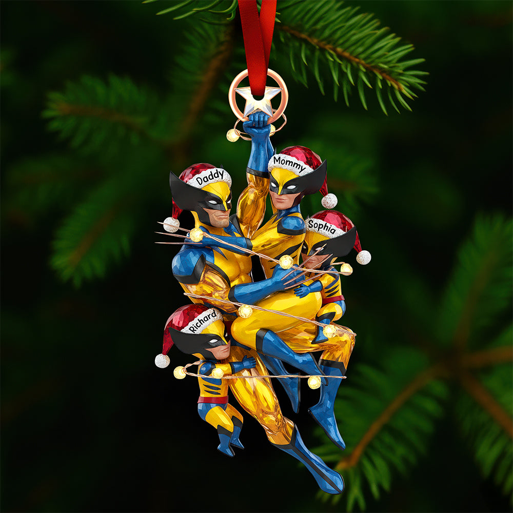 Extra Family Tree Ornament, Personalized Gifts For Family 02qhqn240925 - Image 3