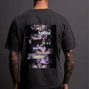 Eyes of Hashira team Shirt, All of Hashira Sweatshirt Hoodie, Demon Slayer t-shirt, Kimetsu no Yaiba Shirt, Anime sweatshirt hoodie, Anime lover t-shirt Menswear