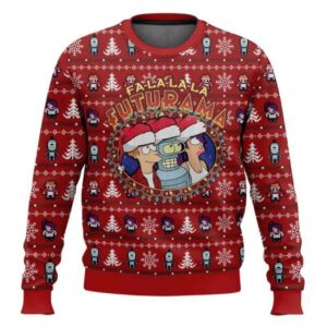 Fa-la-la-la Futurama Ugly Christmas Sweater
