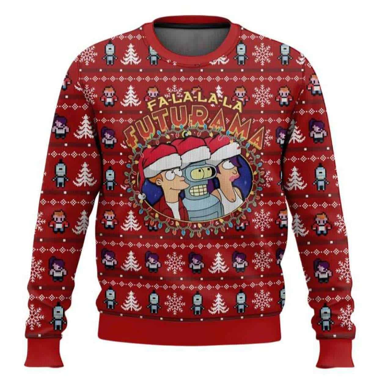 Fa-la-la-la Futurama Ugly Christmas Sweater