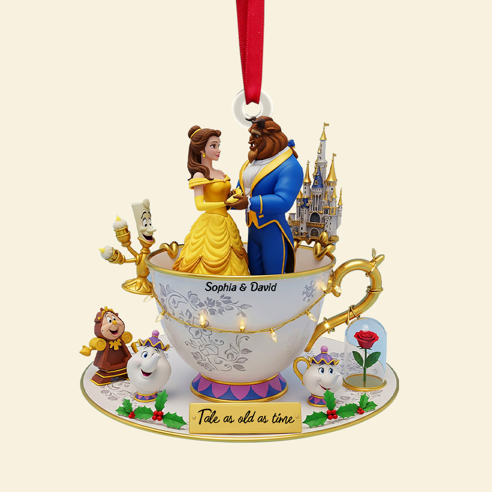 Fairy Tales Christmas Acrylic Ornament Personalized Gifts For Couple 04ohtn140825 - Image 4