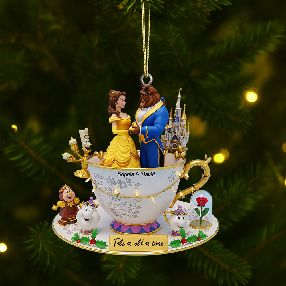 Fairy Tales Christmas Acrylic Ornament Personalized Gifts For Couple 04ohtn140825 - Image 3