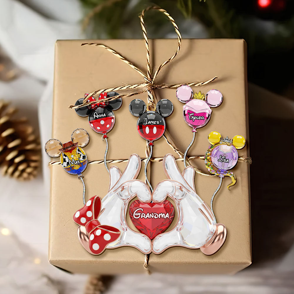Alternative view of Fairytale Balloon Grandma Ornament - Personalized Gifts For Grandma 02ohti240925