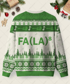 Alternative view of FA(LA) Ugly Christmas Fuzzy Fleece Sweatshirt