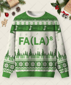 FA(LA) Ugly Christmas Fuzzy Fleece Sweatshirt