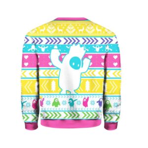 Alternative view of Fall Guys Ugly Christmas Sweater - Grishko.com