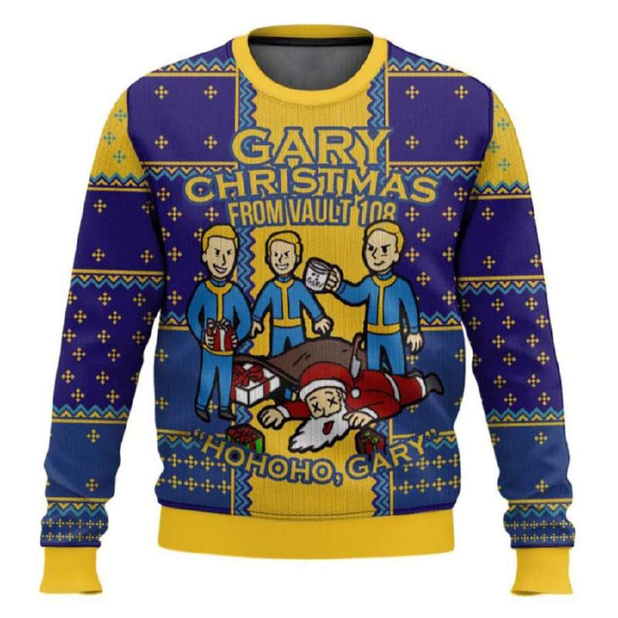 Fallout Gary Ugly Christmas Sweater