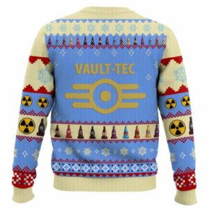 Alternative view of Fallout Merry Christmas From Vault-Tec Ugly Christmas Sweater