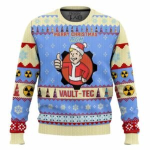 Fallout Merry Christmas From Vault-Tec Ugly Christmas Sweater