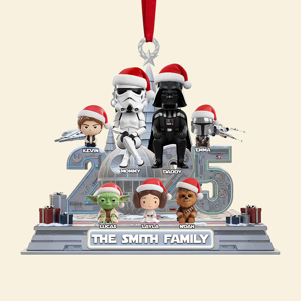 Family Acrylic Christmas Ornament - Personalized Gifts For Family 01ohta051125 - Image 4