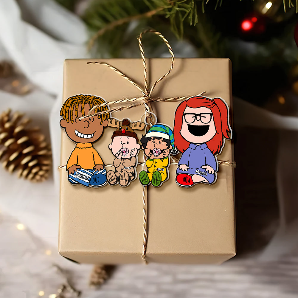 Alternative view of Family Christmas Ornament - Personalized Gifts For Family