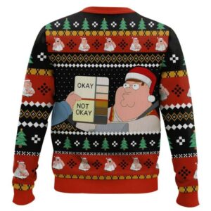 Alternative view of Family Guy Meme Security Check Christmas Ugly Sweater