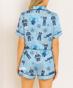 Alternative view of Fantastic Four Satin Pajamas
