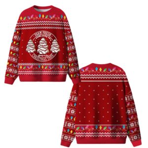 Alternative view of Farm Fresh Christmas Tree Cakes Ugly Sweater 2025 Christmas - Grishko.com