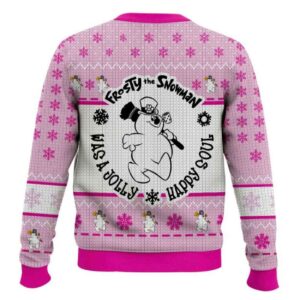 Alternative view of Feeling A Little Frosty Frosty The Snowman Ugly Christmas Sweater