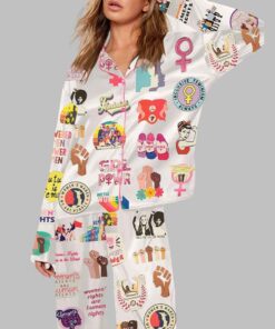 Feminist Girl Power Sorority Woman Pajama Set