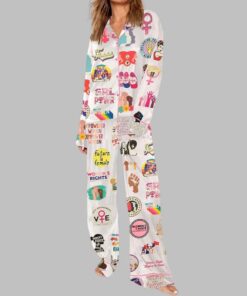 Alternative view of Feminist Girl Power Sorority Woman Pajama Set