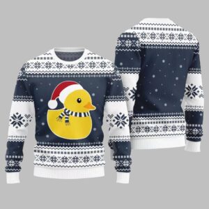 Alternative view of Festive Rubber Ducky Ugly Sweater 2025 Christmas - Grishko.com