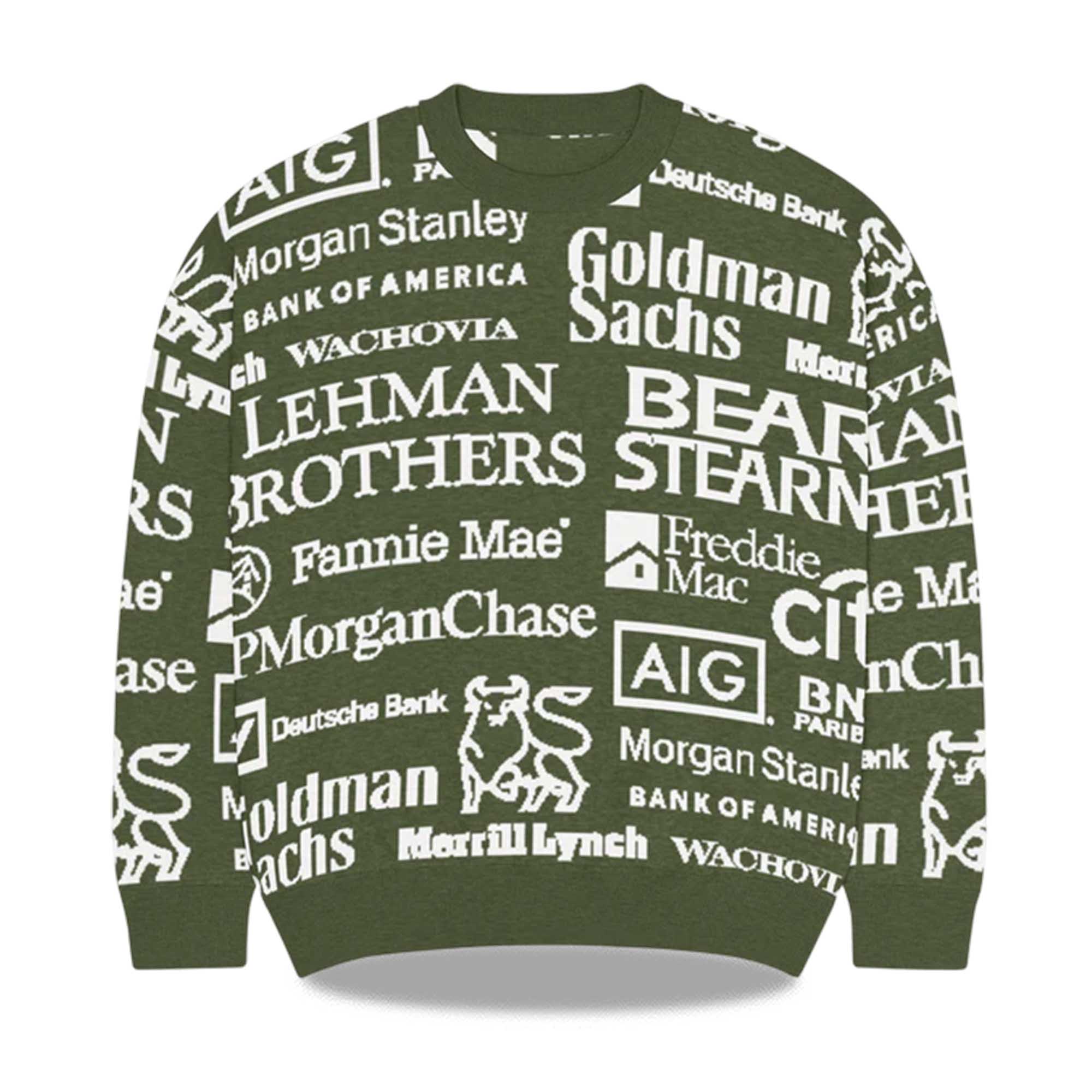 Financial Crisis 2008 Ugly Sweater