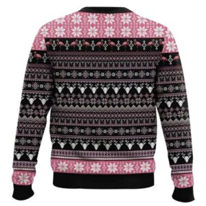 Alternative view of Flamingo Naughty List Ugly Christmas Sweater