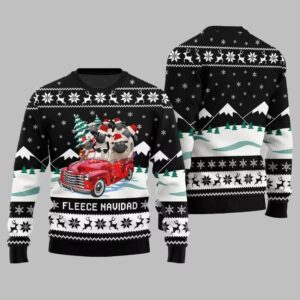 Alternative view of Fleece Navidad Ugly Sweater 2025 Christmas - Grishko.com