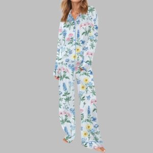 Alternative view of Floral Pajama Set For Women