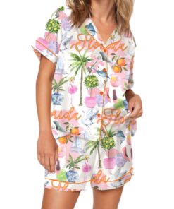 Florida Preppy Pajama Set