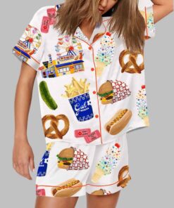 Food Print Pajama Set