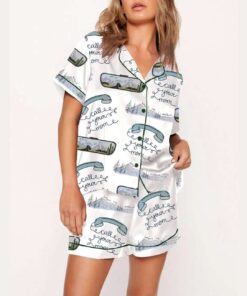 Alternative view of Forgive My Northern Attitude Print Pajama Set