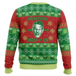 Alternative view of Frank Festivus For The Rest Of Us Seinfeld Ugly Christmas Sweater