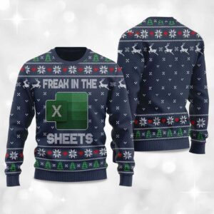Alternative view of Freak In The Sheets Christmas Ugly Sweater