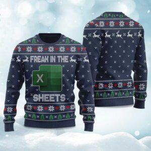 Freak In The Sheets Christmas Ugly Sweater