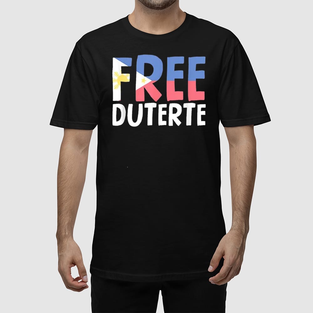 Alternative view of Free Duterte President Rodrigo Digong Shirt