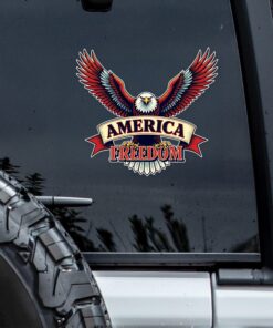 Freedom America 250th Anniversary Car Window Decal Sticker