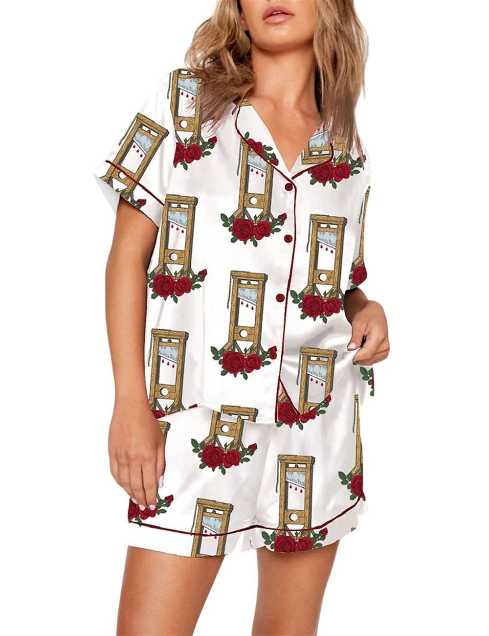 French Revolution Guillotine Social Justice Pajama Set