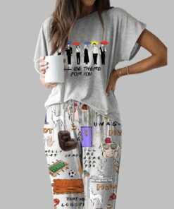 Friends Casual Pajama Set For Women