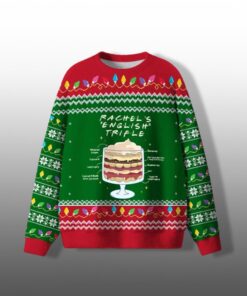 Friends English Trifle Ugly Sweater 2025 Christmas 