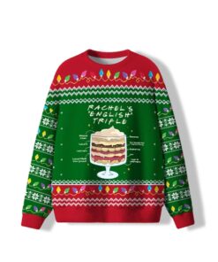 Alternative view of Friends English Trifle Ugly Sweater 2025 Christmas 