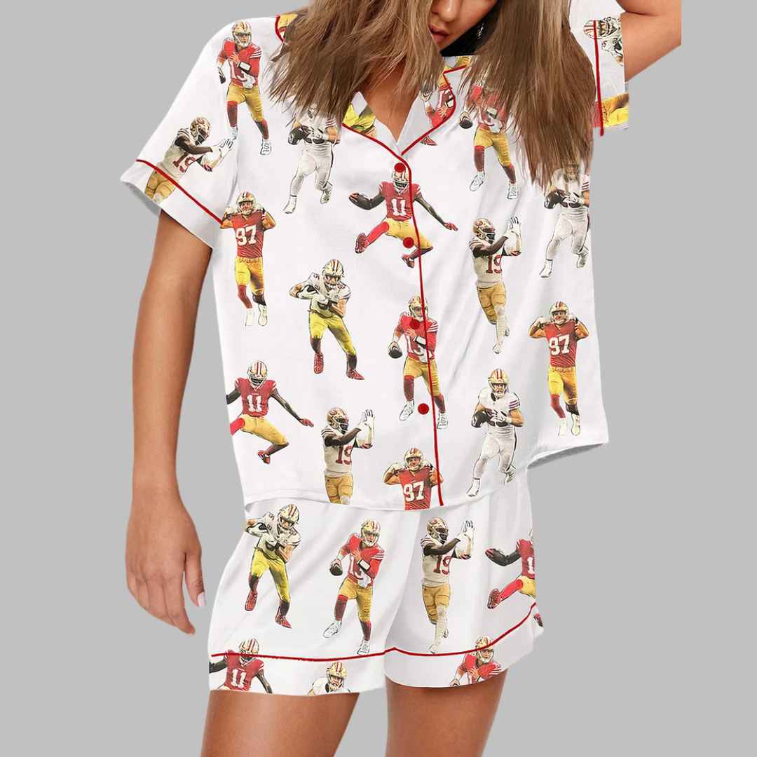 Friends Football Pajama Set