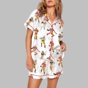 Alternative view of Friends Football Pajama Set