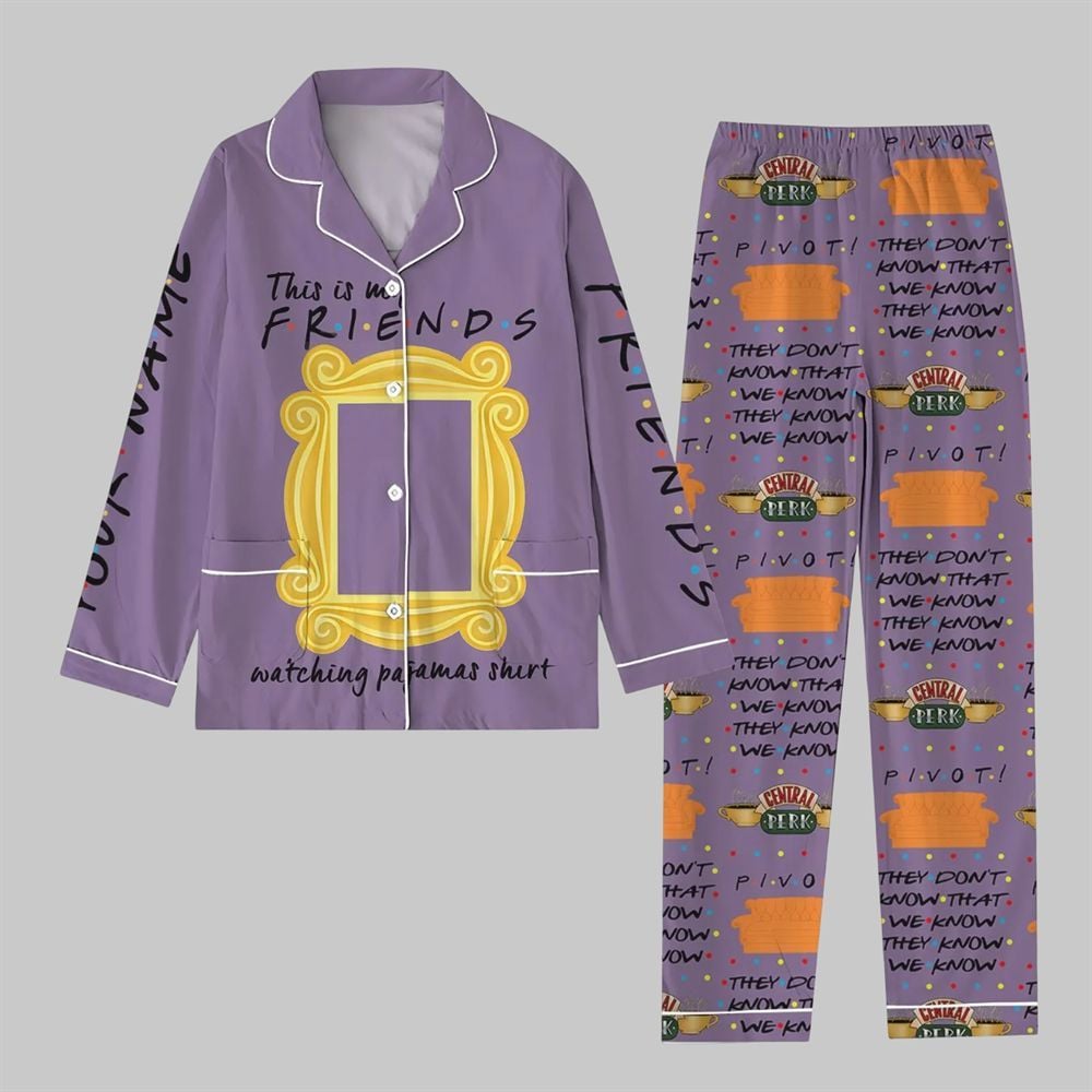 Friends Tv Show Pajamas Set