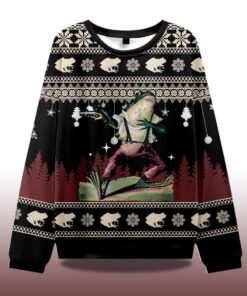 Alternative view of Frog Christmas Ugly Sweater